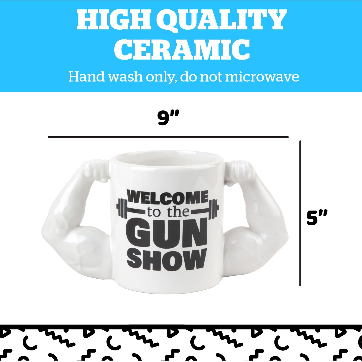 Amazon.com: BigMouth Inc Welcome to the Gun Show Coffee Mug
